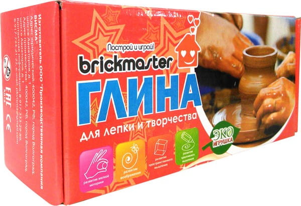 Глина для лепки BRICKMASTER