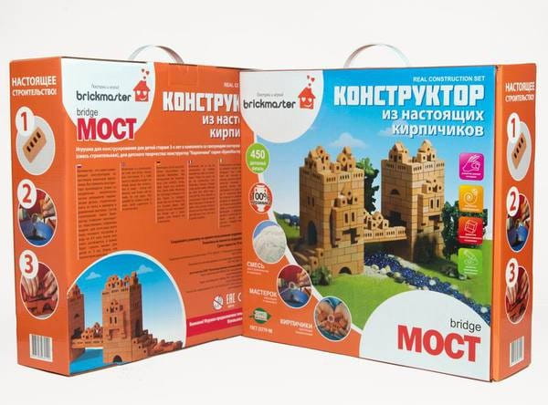 Конструктор из кирпичиков BRICKMASTER Мост - 450 деталей