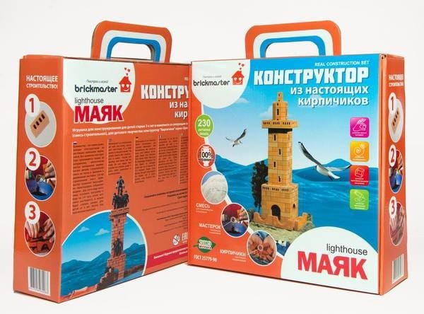 Конструктор из кирпичиков BRICKMASTER Маяк - 230 деталей