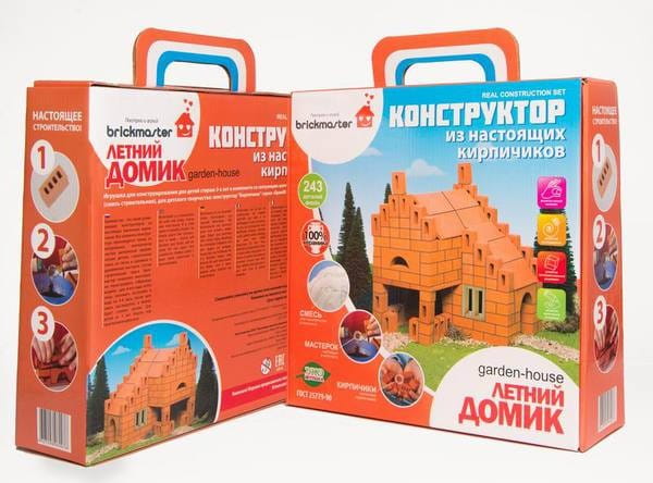 Конструктор из кирпичиков BRICKMASTER Летний домик - 243 детали