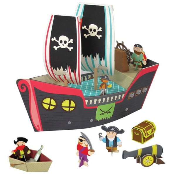 Игровой набор KROOOM Пиратский корабль Купер (с аксессуарами)
