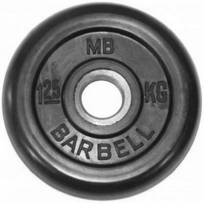 Фото Диск обрезиненный MB Barbell - 1.25 кг (31 мм)