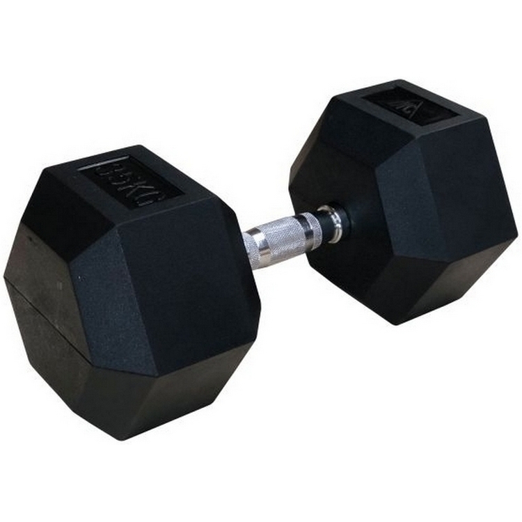 Фото Гантели обрезиненные DFC DB001 - 35 кг (2 штуки)