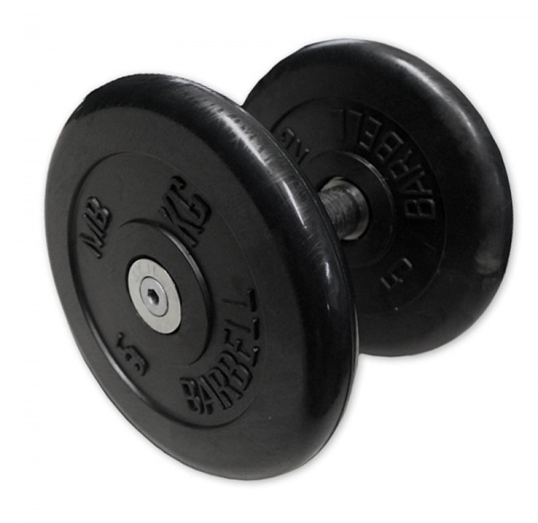 Фото Гантель неразборная MB Barbell FdbM-B - 3.5 кг