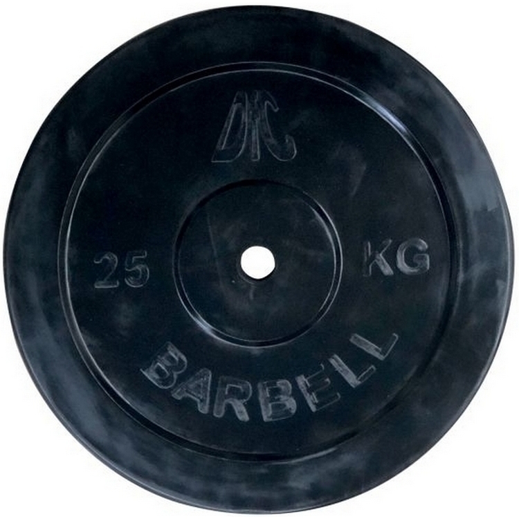 Фото Диск обрезиненный DFC WP021- 25 кг (26 мм)