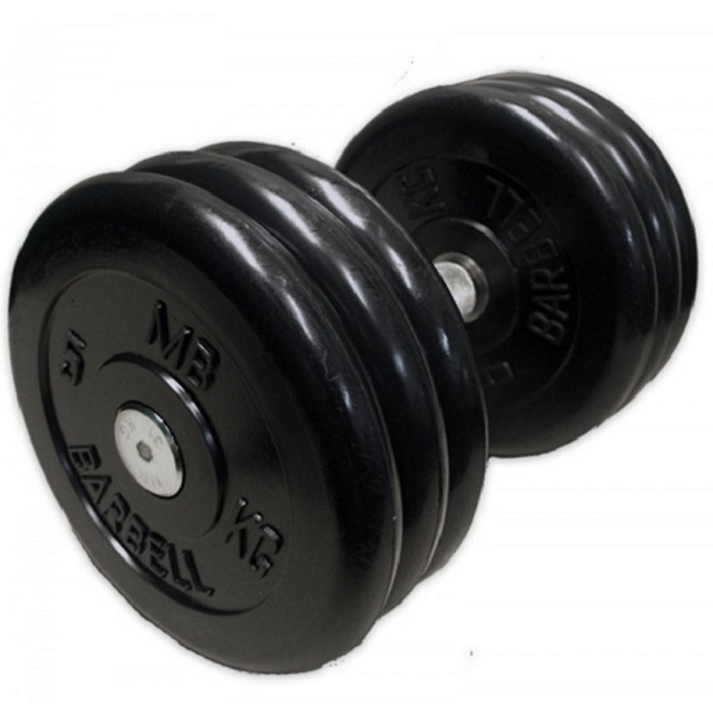 Фото Гантель неразборная MB Barbell FdbM-B - 31 кг