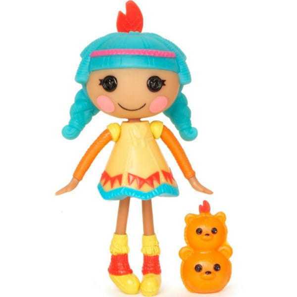 Фото Кукла Lalaloopsy Mini Сказочница-индианка (Feather Tell-a-tale)