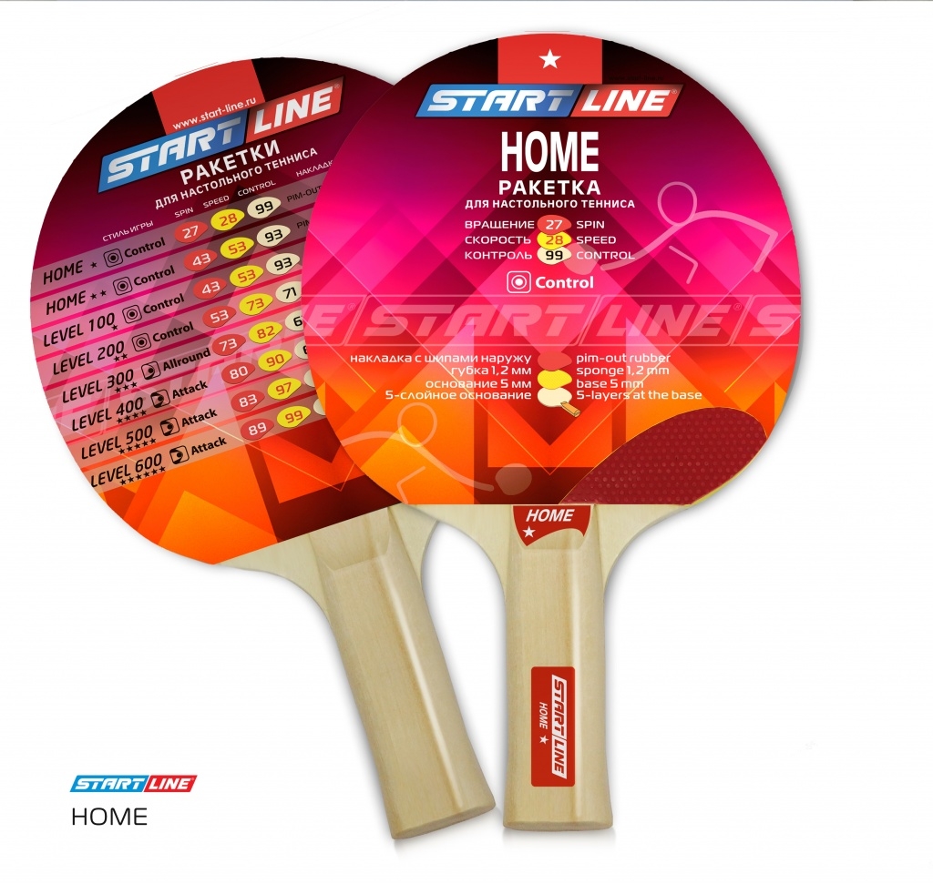 Фото Ракетка анатомическая Start Line Home 1