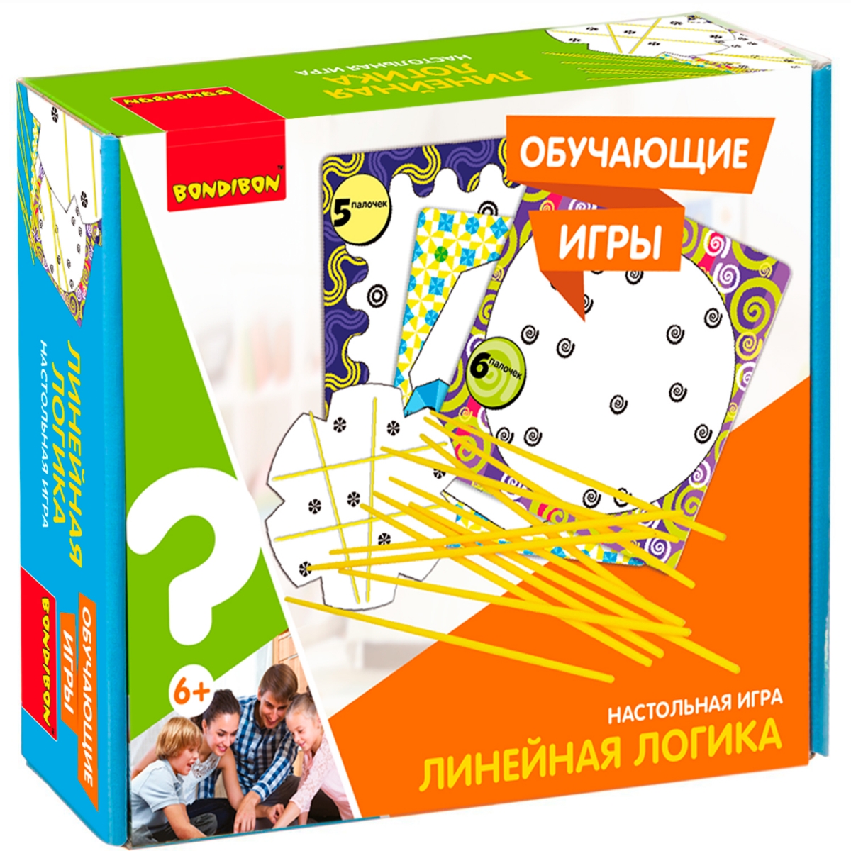 Фото Настольная игра Bondibon Линейная логика