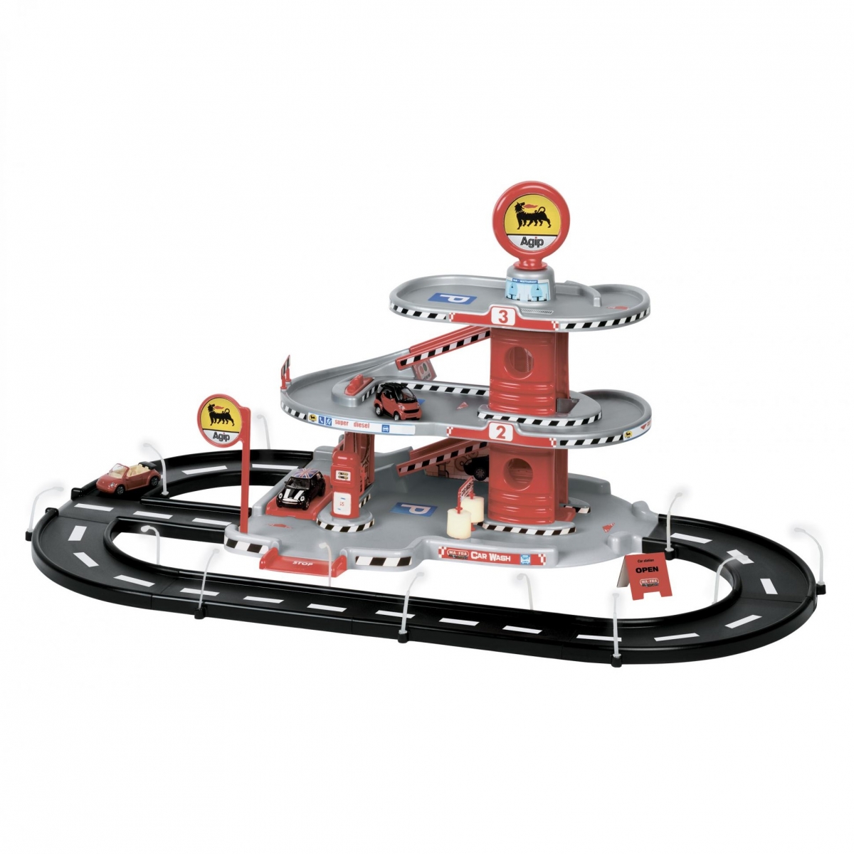 Фото Игровой набор Faro Гараж 3 уровня - 35 см