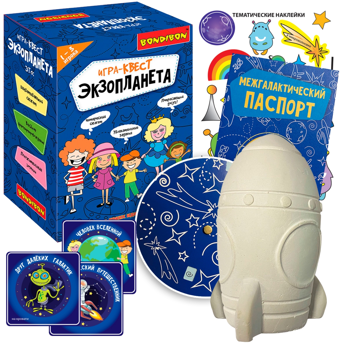 Фото Настольная игра Bondibon Экзопланета