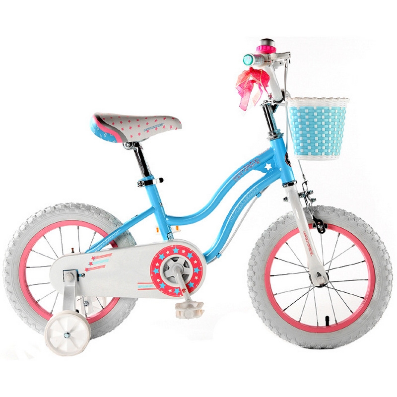 Фото Детский велосипед Royal Baby Stargirl Steel - 16 дюймов (голубой)