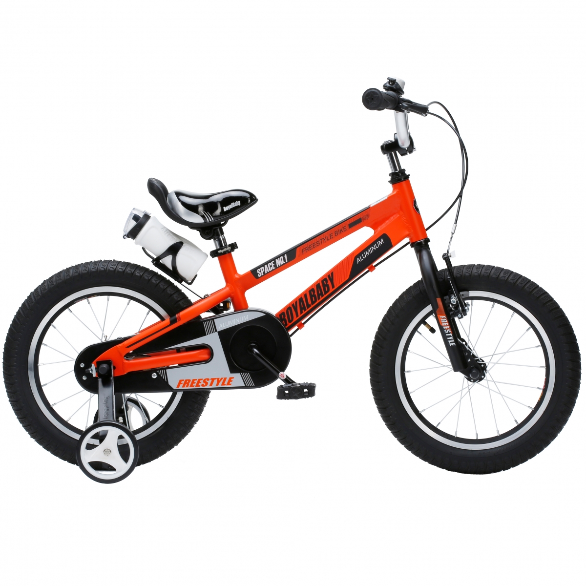 Фото Детский Велосипед Royal Baby Freestyle Space №1 Alloy - 18 дюймов (оранжевый)