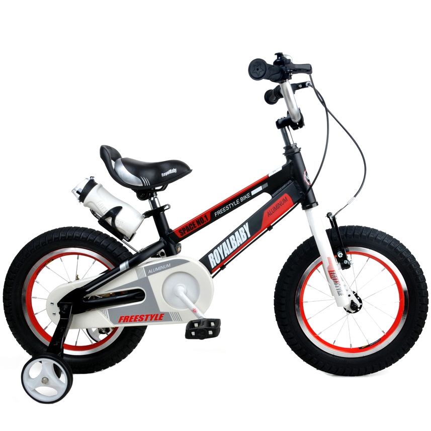 Фото Детский Велосипед Royal Baby Freestyle Space №1 Alloy - 18 дюймов (черный)