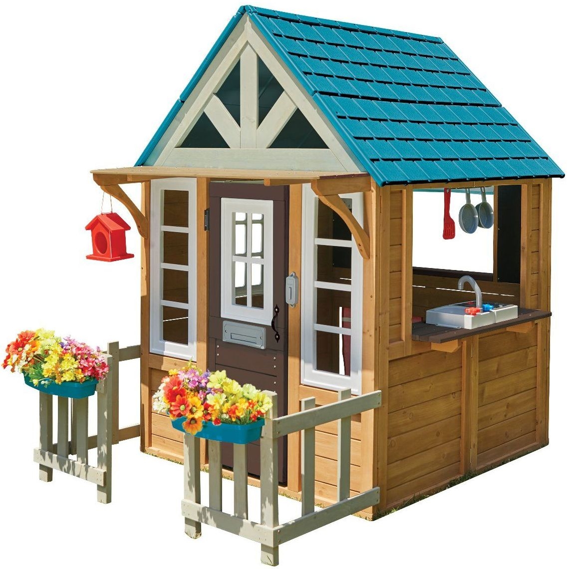 Фото Игровой уличный домик KidKraft Бунгало у озера