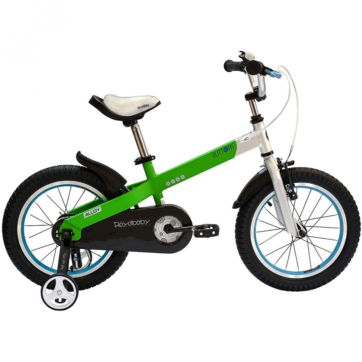 Фото Детский Велосипед Royal Baby Buttons Alloy - 18 дюймов (зеленый)