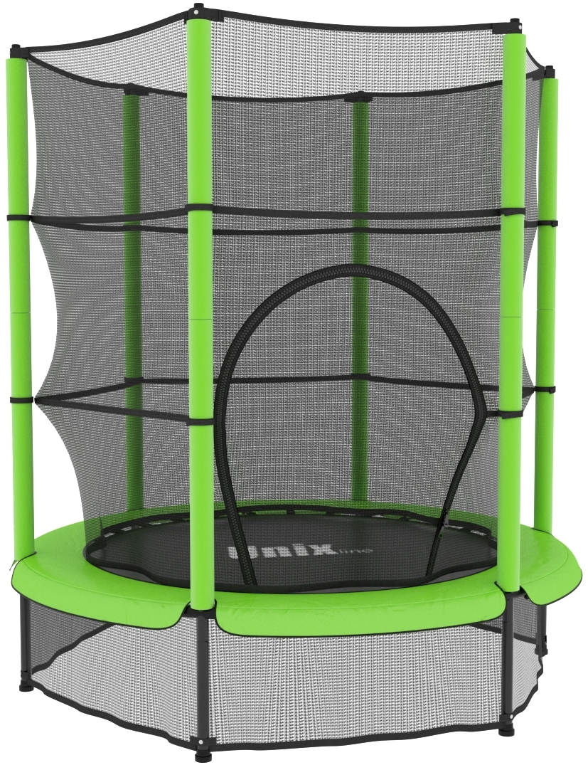 Фото Батут Unix line Kids Green 4.6 футов - 140 см