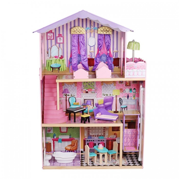 Фото Кукольный домик с мебелью Lanaland Лючия