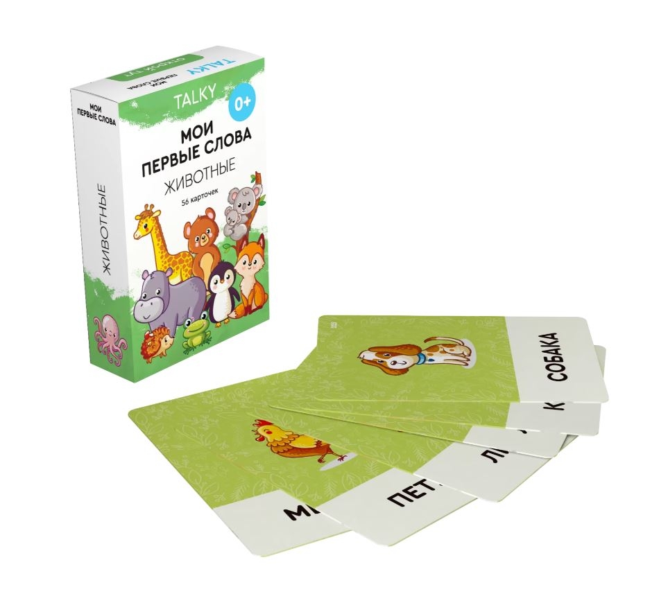 Фото Умные карточки на русском языке Lumicube Talky Животные
