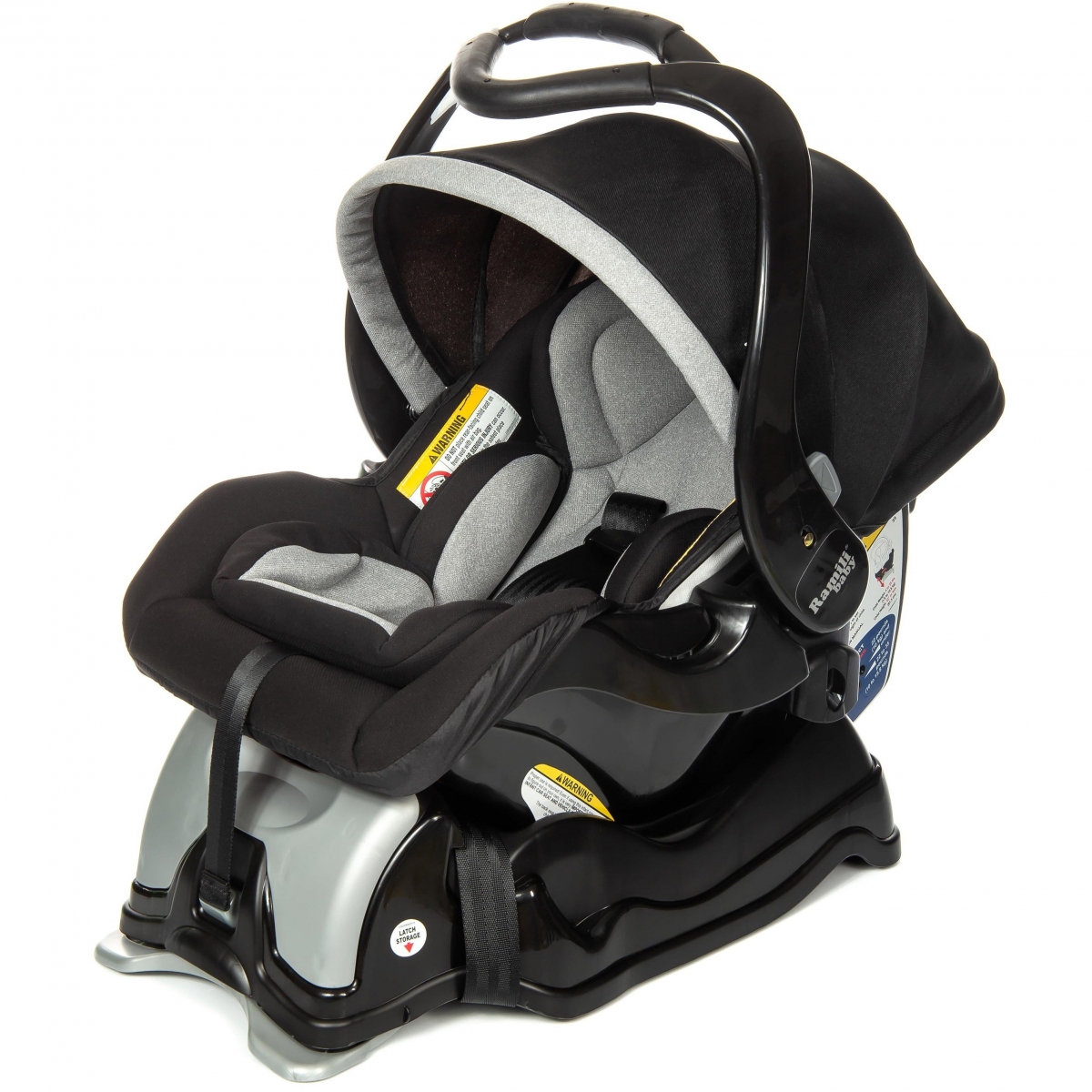 Фото Детское автокресло Ramili Baby BC102B с базой Latch Isofix - черный