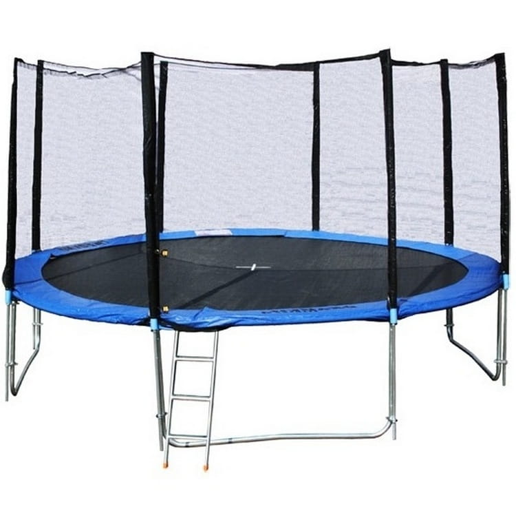 Батут с сеткой DFC Trampoline Fitness 14 футов - 427 см