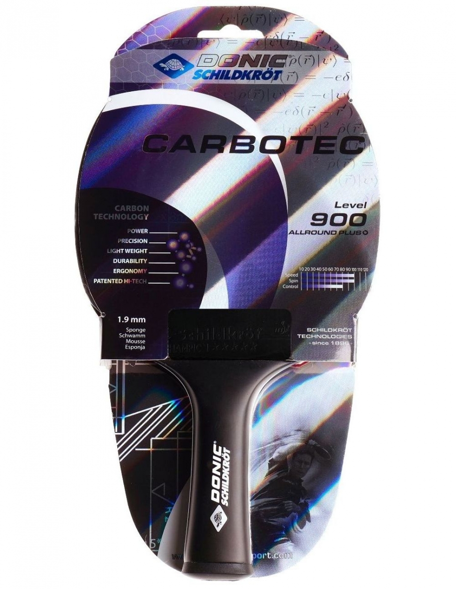Фото Ракетка для настольного тенниса Donic Carbotec 900