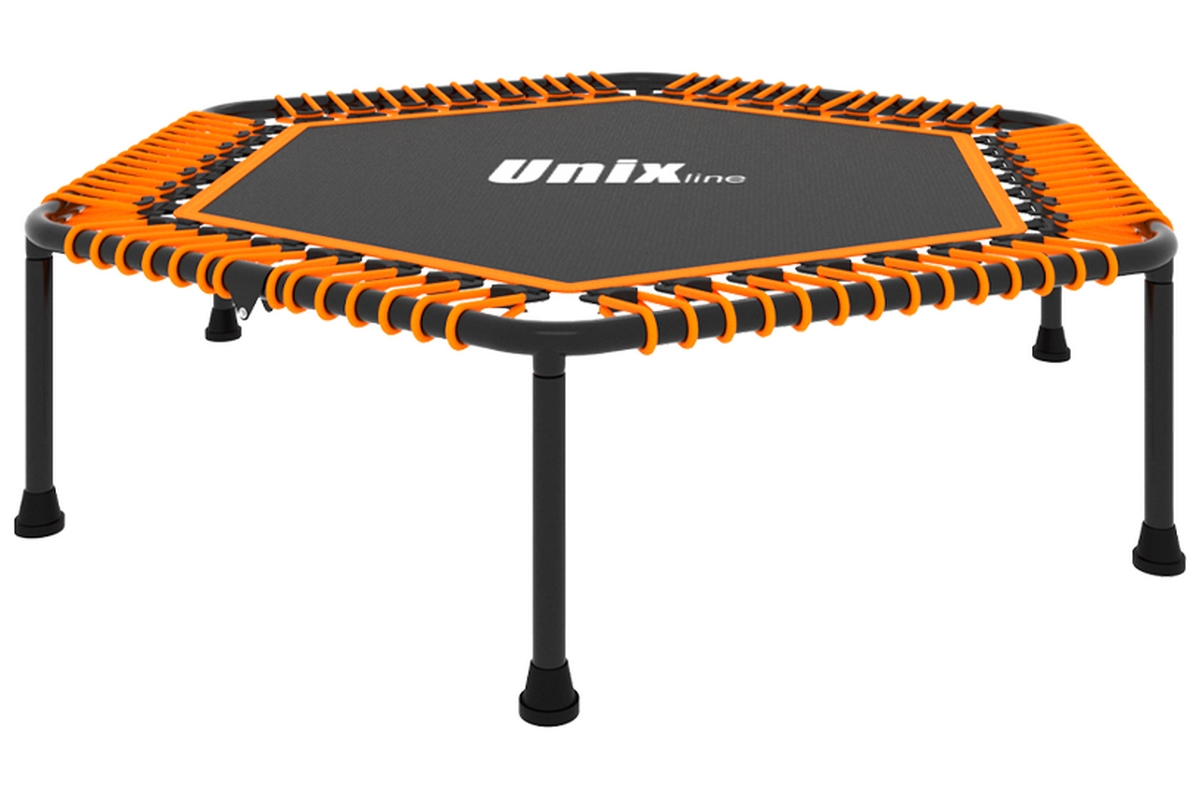Фото Батут Unix line Fitness Lite Orange - 130 см