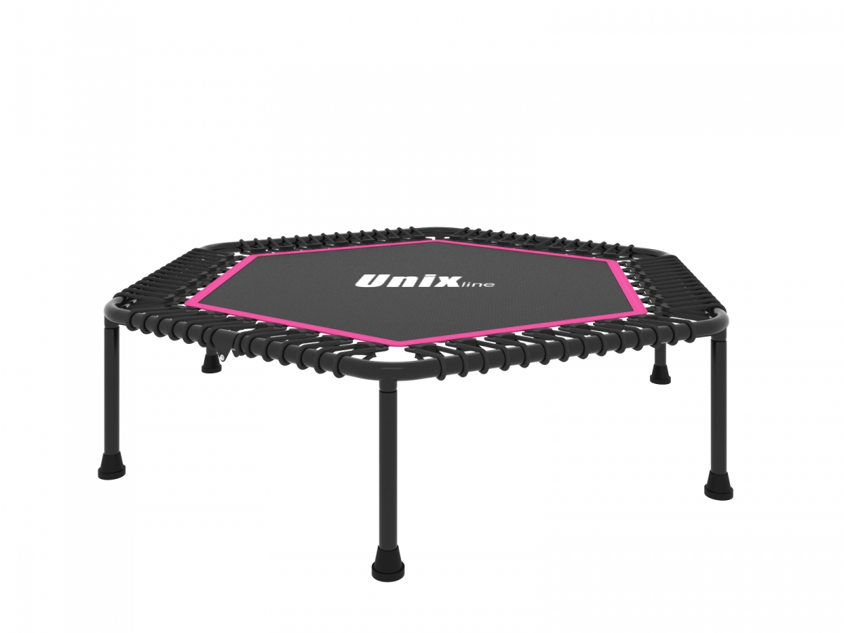 Фото Батут Unix line Fitness Lite Pink - 130 см