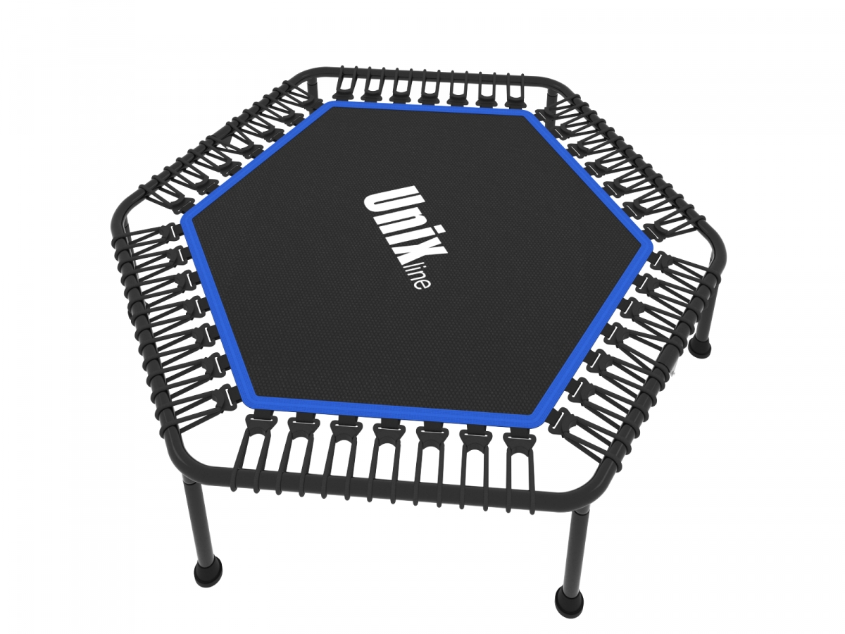 Фото Батут Unix line Fitness Lite Blue - 130 см