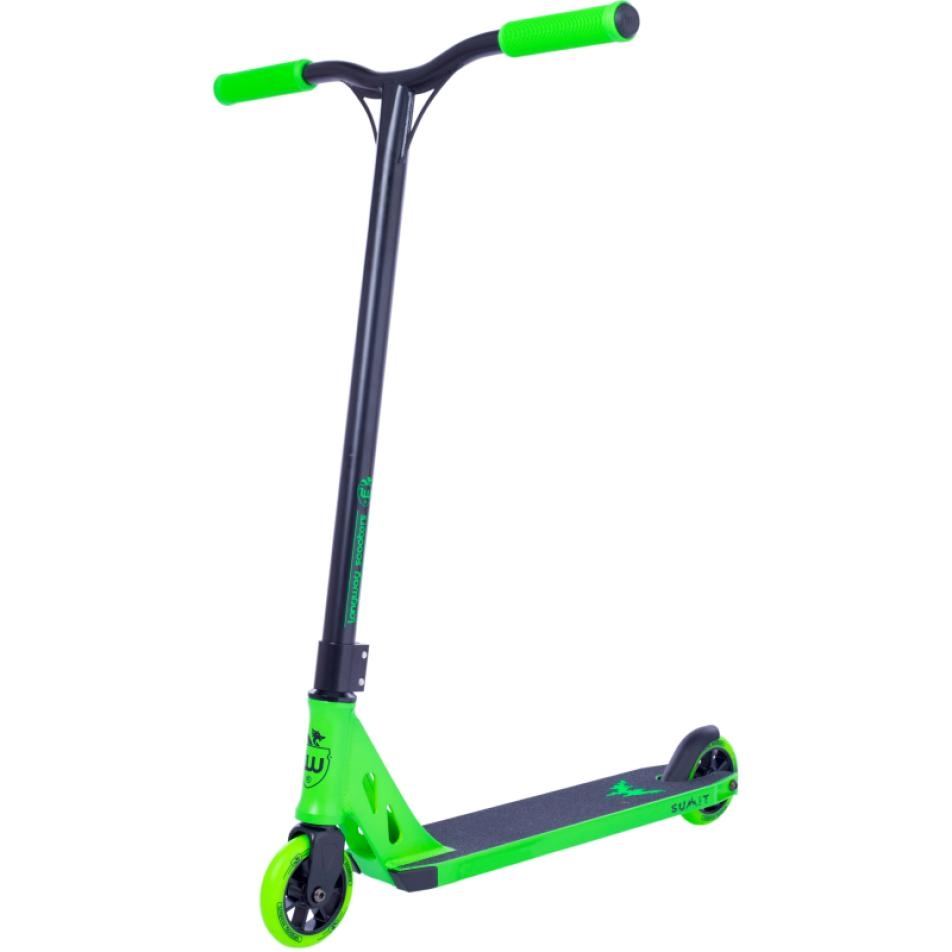 Фото Трюковый самокат Longway Summit - Black-Green