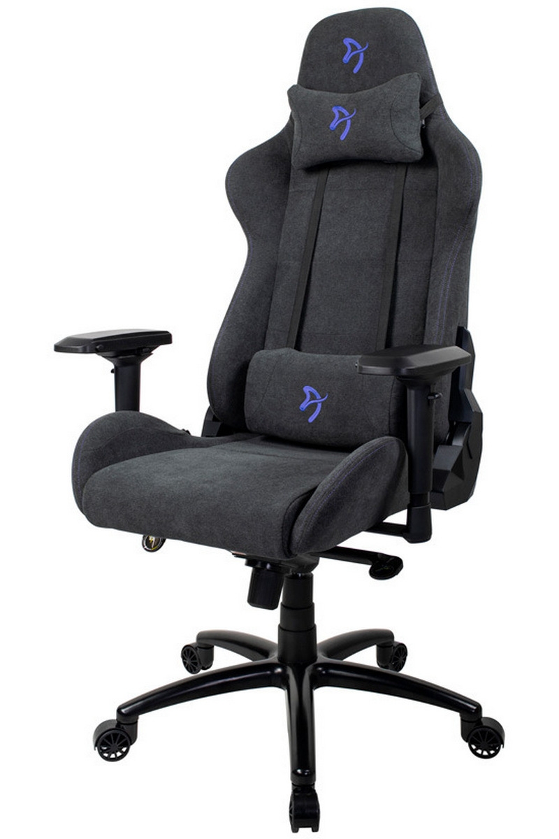 Фото Кресло геймерское Arozzi Verona Signature Soft Fabric - Blue Logo