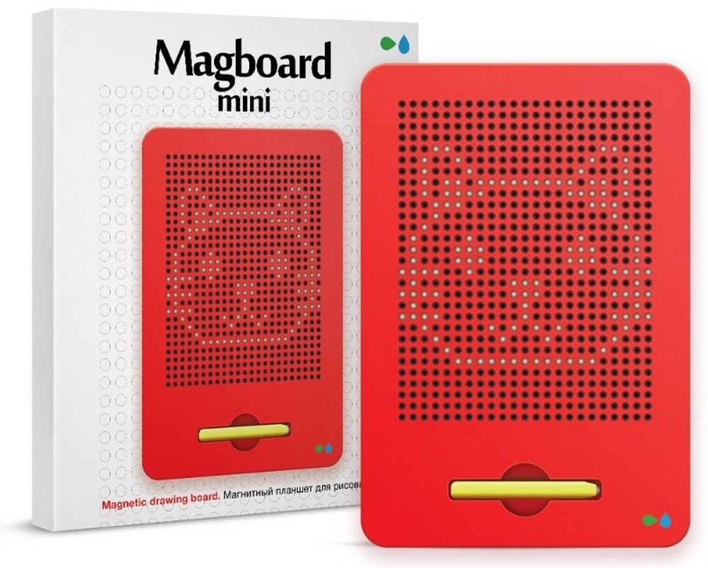 Фото Магнитный планшет для рисования Назад К Истокам Magboard mini - красный