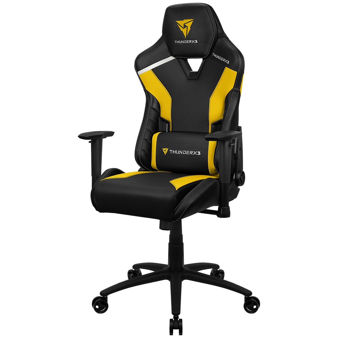Фото Кресло компьютерное игровое ThunderX3 TC3 Bumblebee Yellow - желтое
