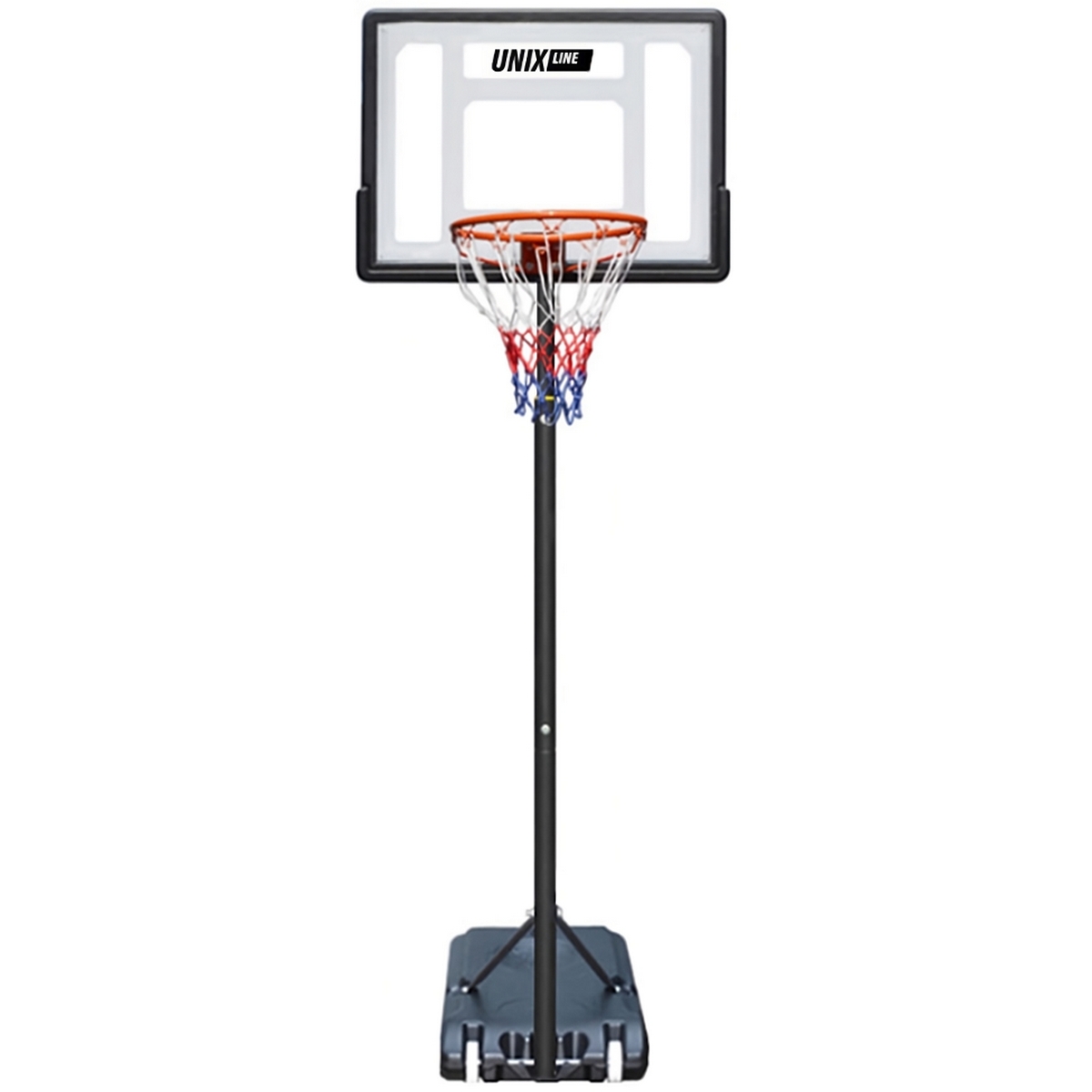 Фото Баскетбольная стойка Unix Line B-Stand 82x58 см (кольцо 38 см)
