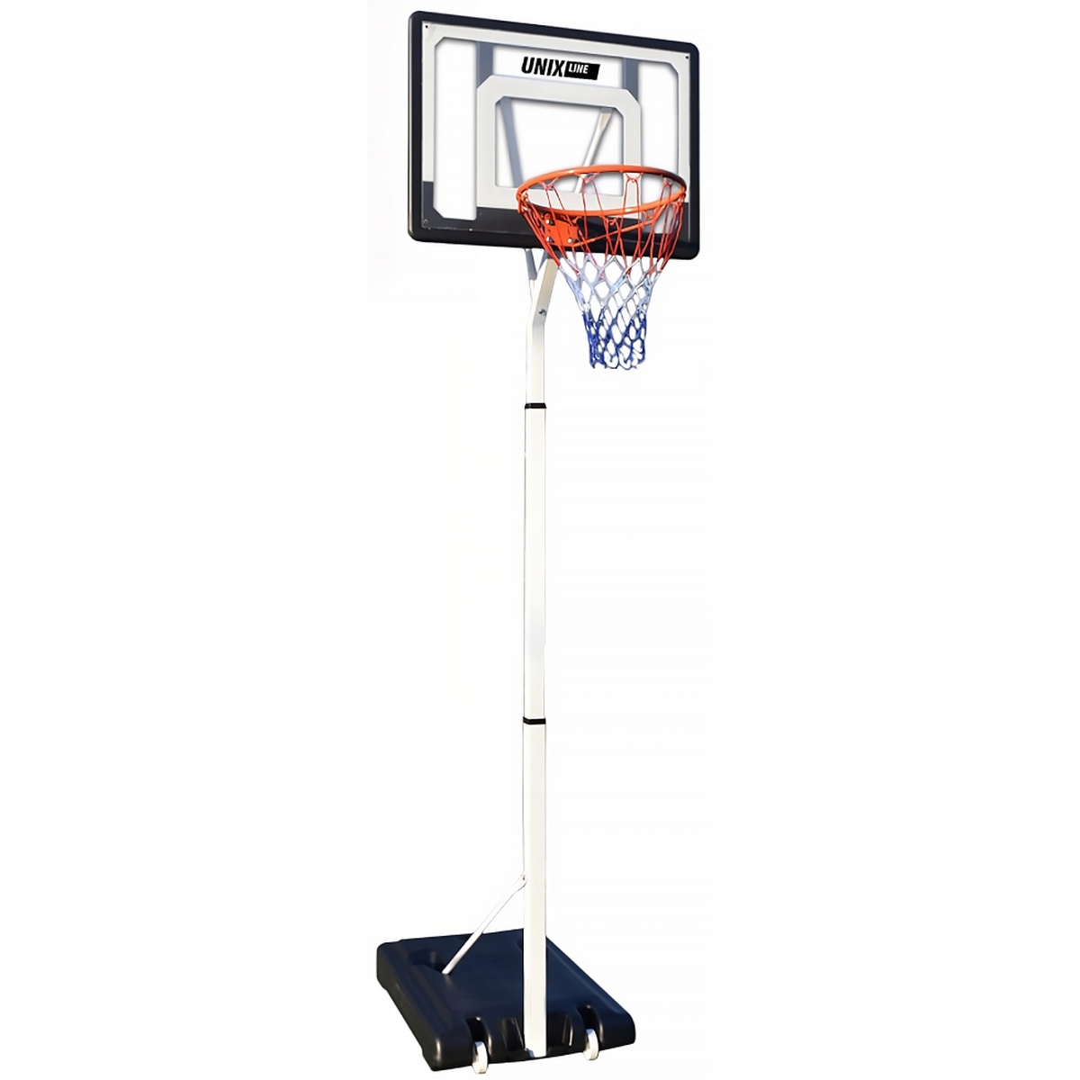 Фото Баскетбольная стойка Unix Line B-Stand 82x58 см (кольцо 45 см)