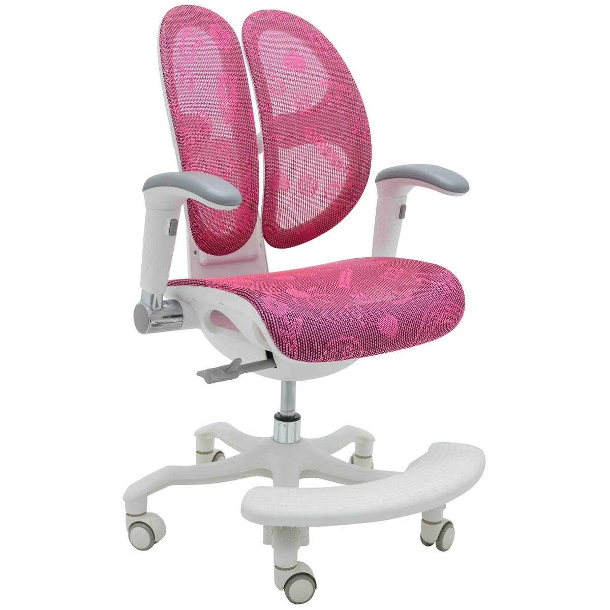 Фото Эргономичное подростковое кресло Falto Expert Orto - розовое