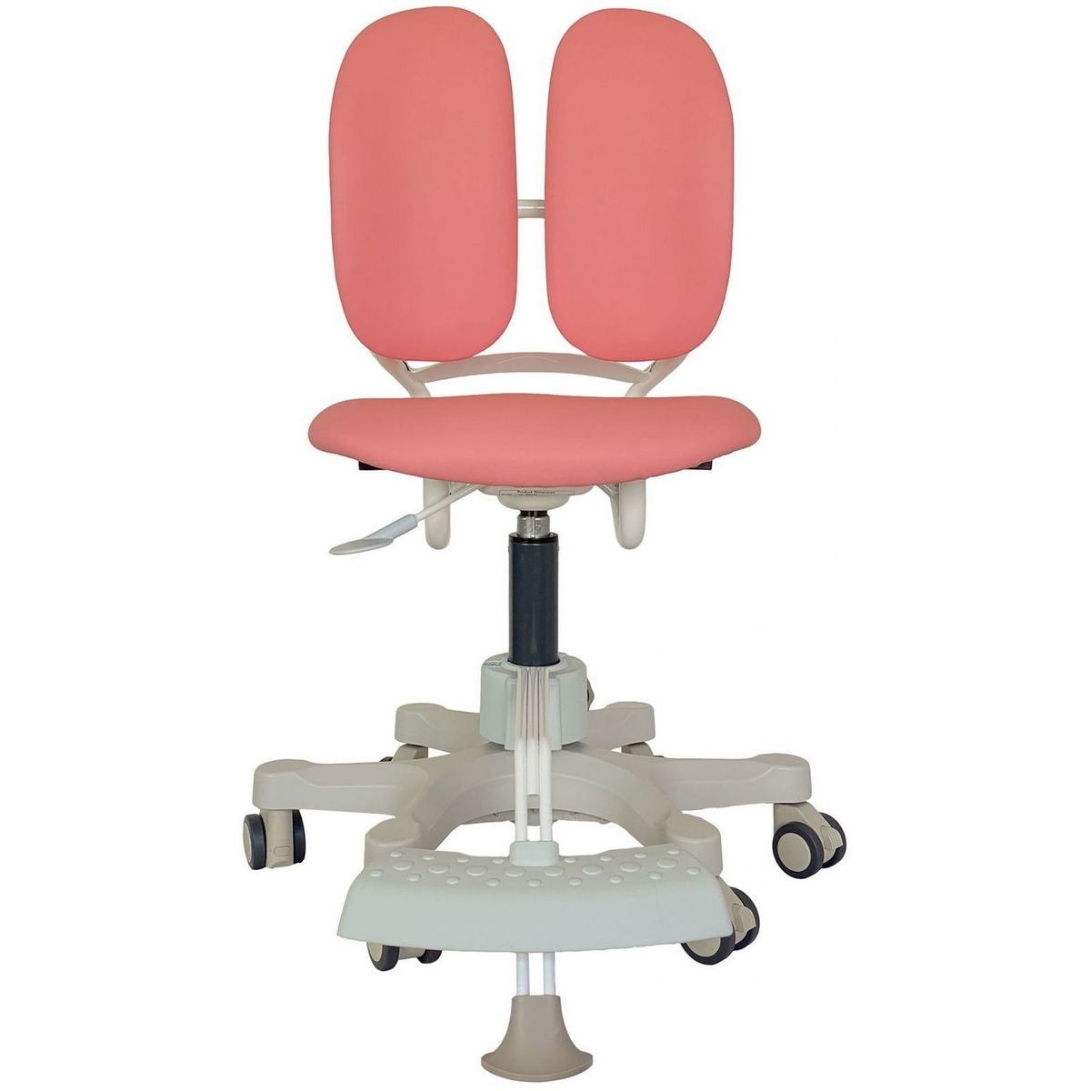 Фото Кресло детское ортопедическое Duorest DuoKids Kids Max DR-289SF 2SEP2 milky - розовое (экокожа)