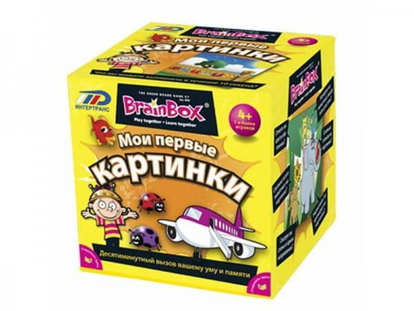 Сундучок знаний BRAINBOX Мои первые картинки