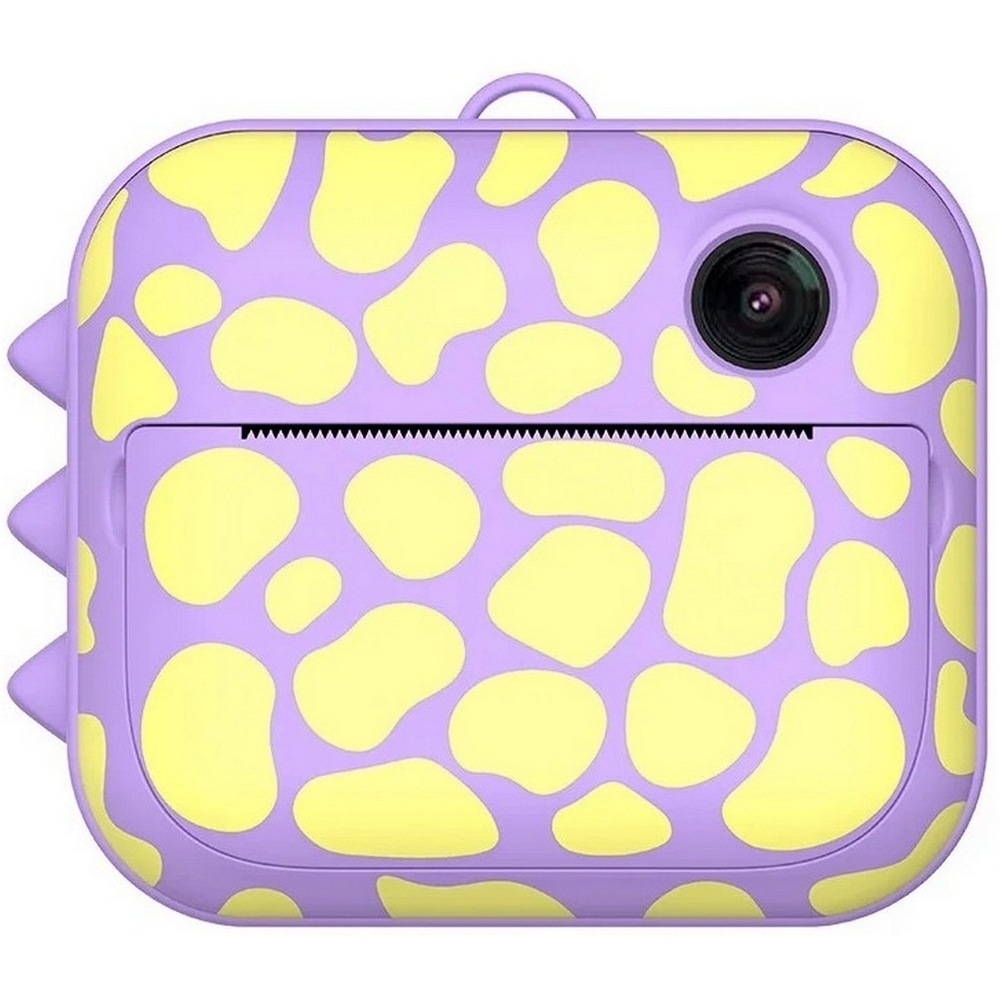 Фото Детский фотоаппарат моментальной печати Printy Lumicam DK04 Purple dino (Lumicube)