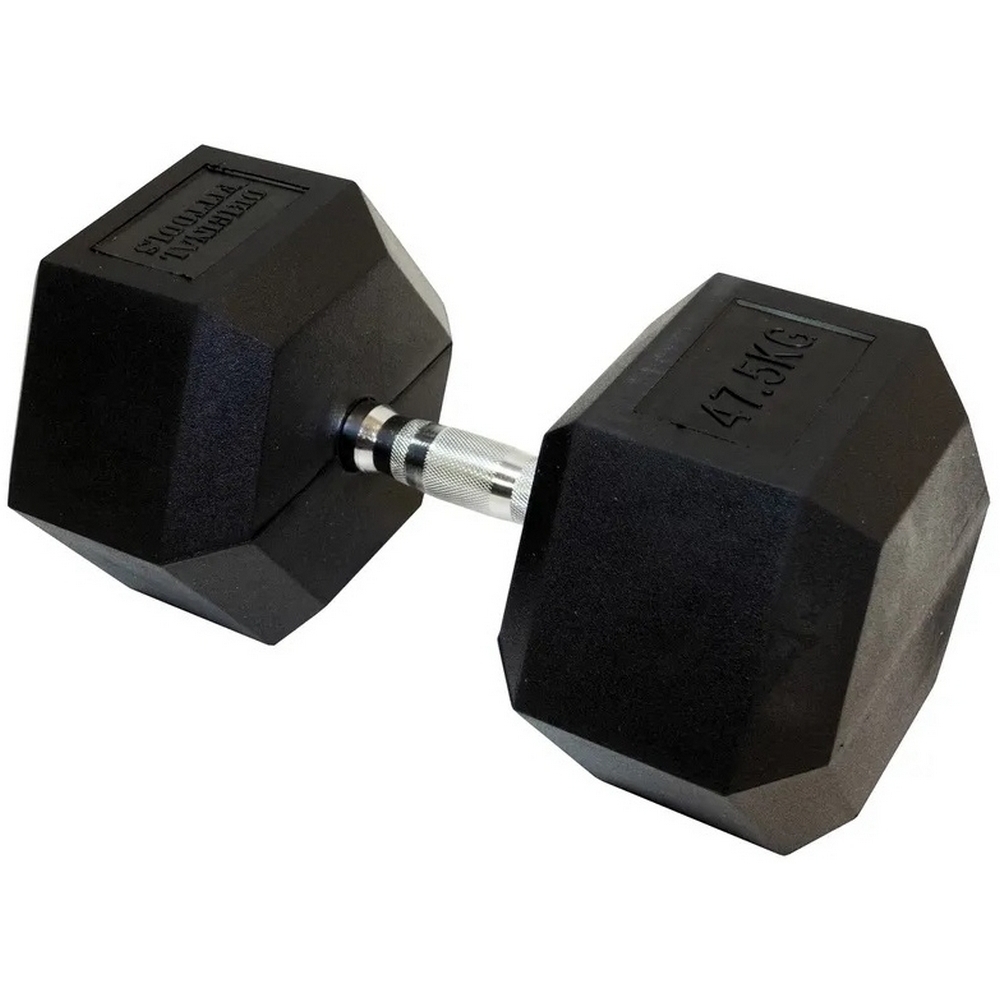 Фото Гантель Original FitTools FT-HEX-47,5 гексагональная - 47,5 кг