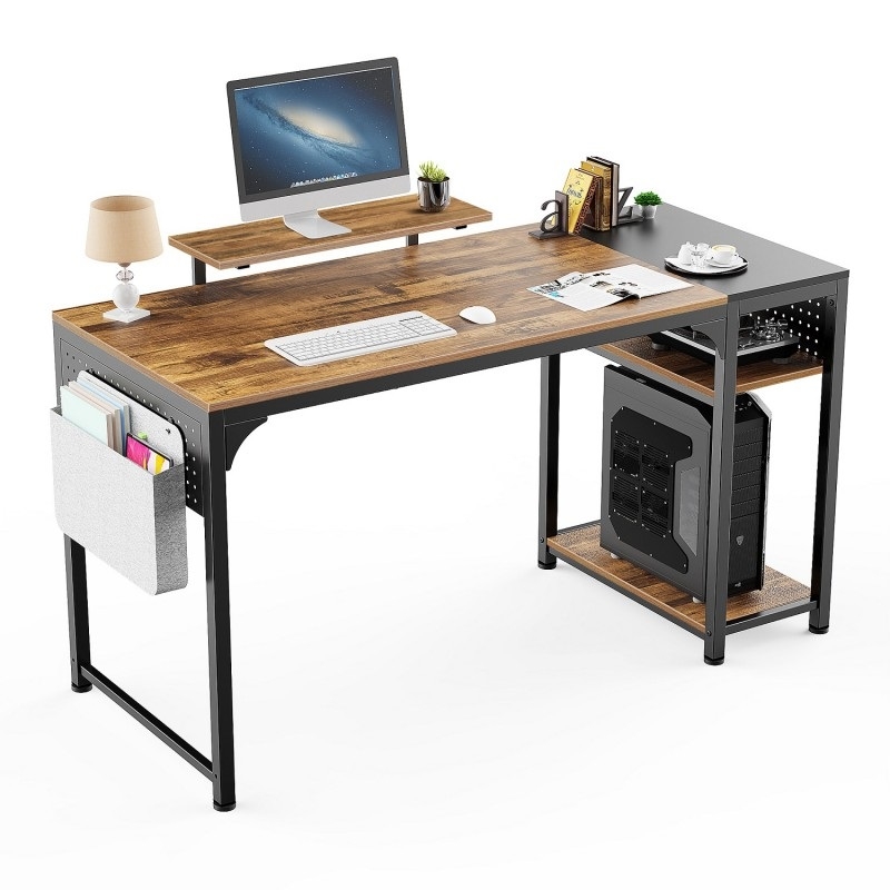 Фото Компьютерный стол Eureka ZX-SS140B-RWB Reclaimed Wood