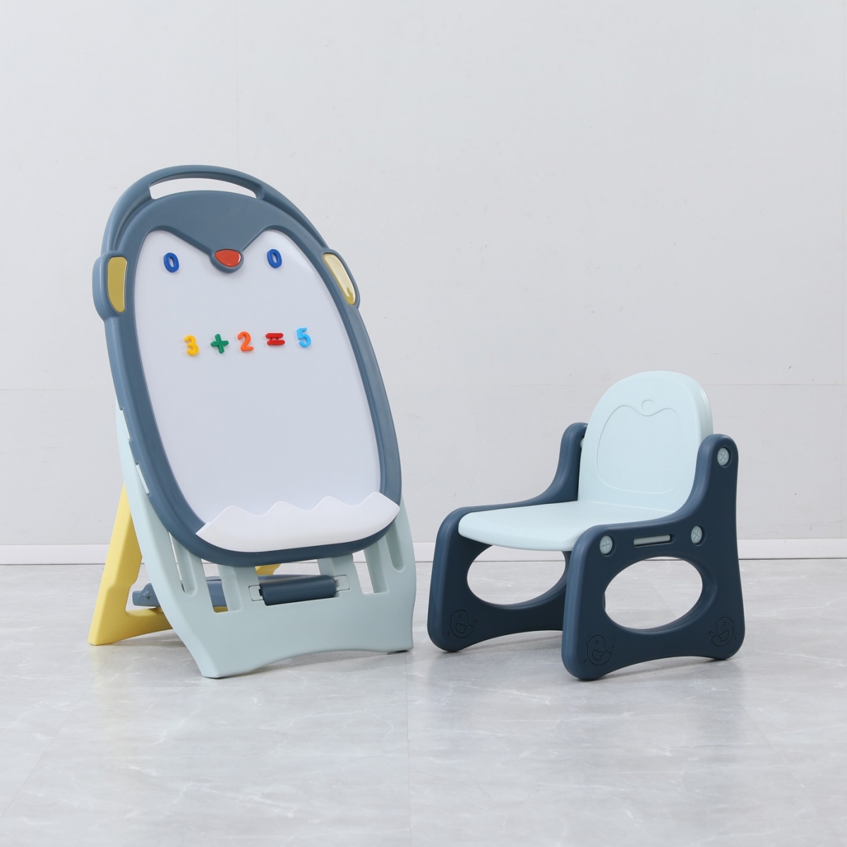 Фото Развивающий детский мольберт Unix Kids PPDBBLU - Blue