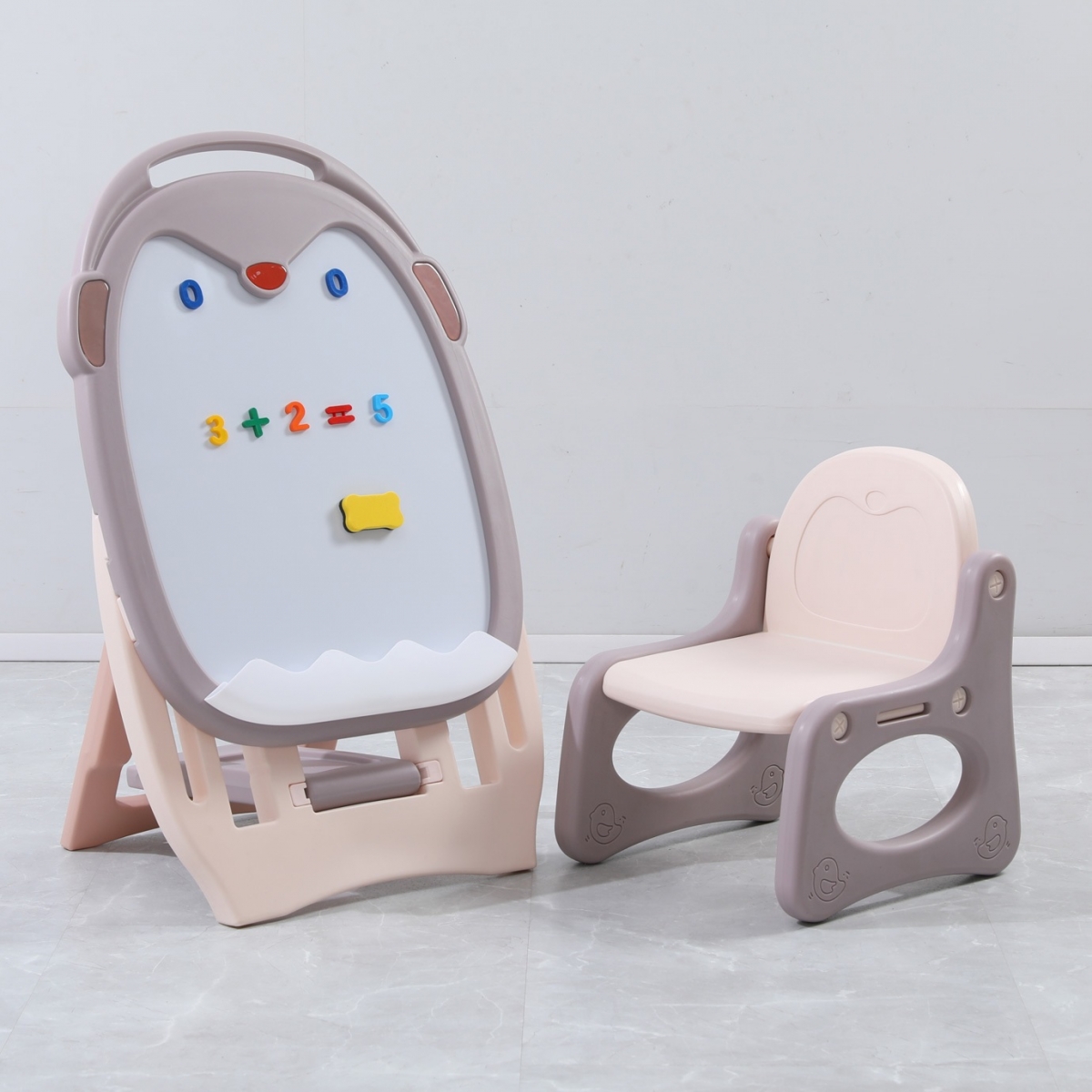 Фото Развивающий детский мольберт Unix Kids PPDBROS - Rose