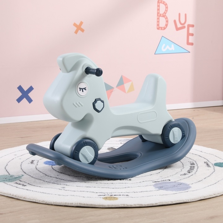Фото Лошадка-качалка-беговел Unix Kids PPRHBLU Blue