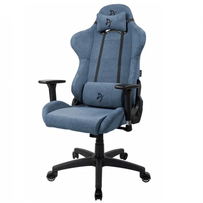 Фото Кресло геймерское Arozzi Torretta Soft Fabric - Blue