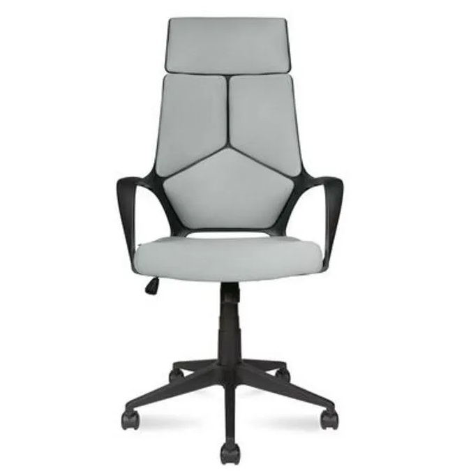Фото Кресло офисное Norden IQ - светло-серое, черный пластик
