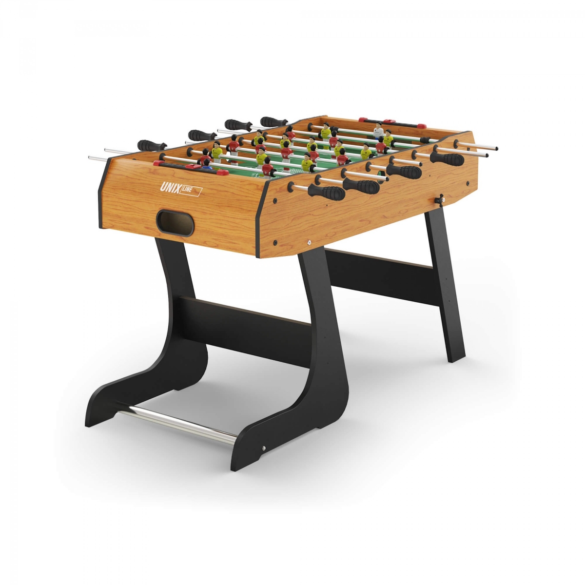 Фото Игровой стол Unix Line Футбол - Кикер складной 122х61 cм - Wood