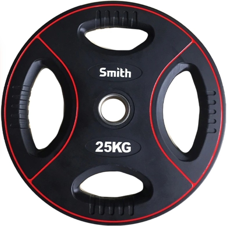 Фото Диск для штанги Smith PUWP12-25 полиуретановый 25 кг