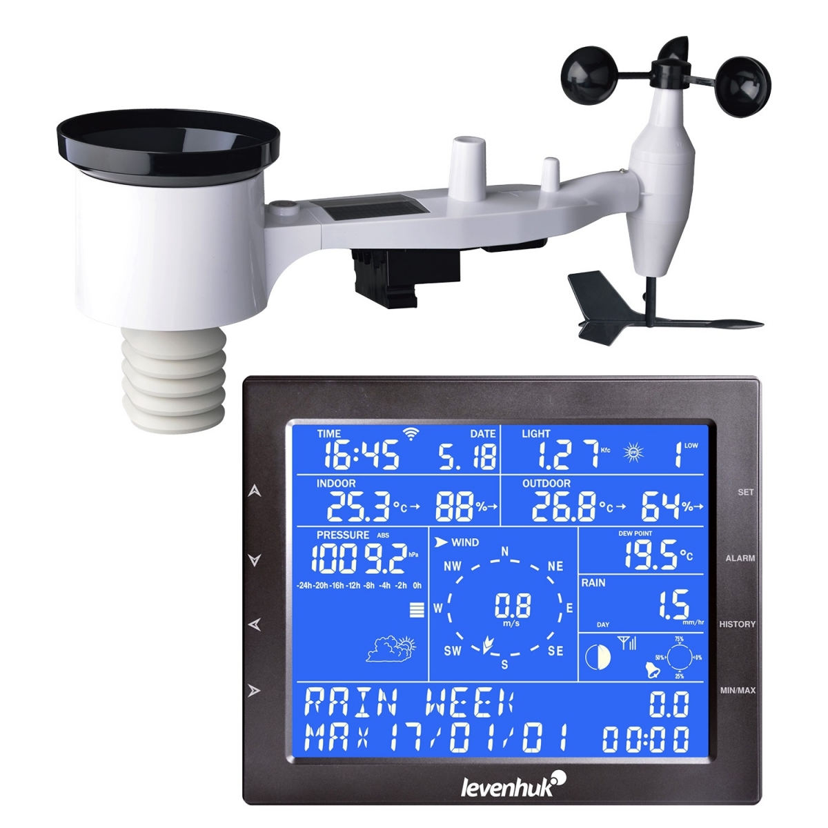 Фото Метеостанция Levenhuk Wezzer Pro LP330