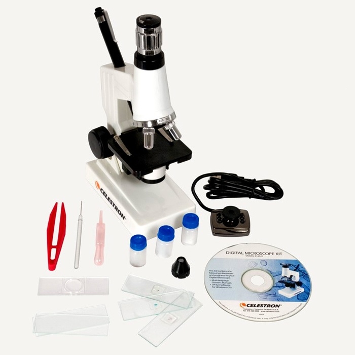 Фото Микроскоп цифровой Celestron 40x-600x